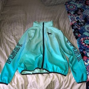 PINK | Blue Ombré | Windbreaker